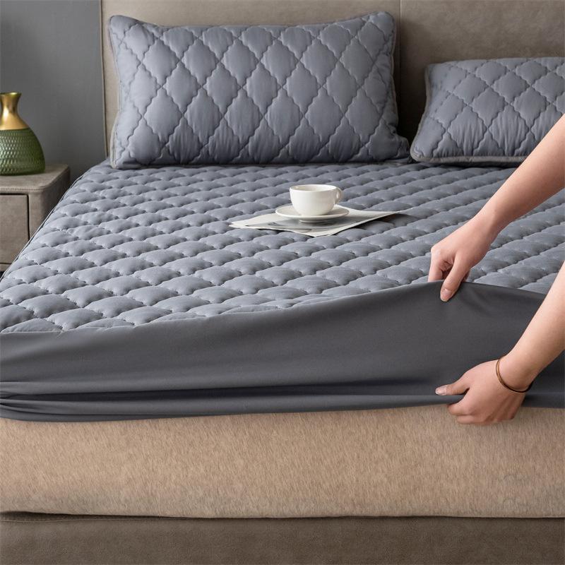 Sanded Quilted Waterproof Diaper Sheet, Bed Cover Protective Cover, Dust Cover, Mattress Cover, Taiwan Bed Bag