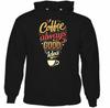Coffee Is Always a Good Idea Mens Funny CaffeineHoodie Office Mug Cup Work Top
