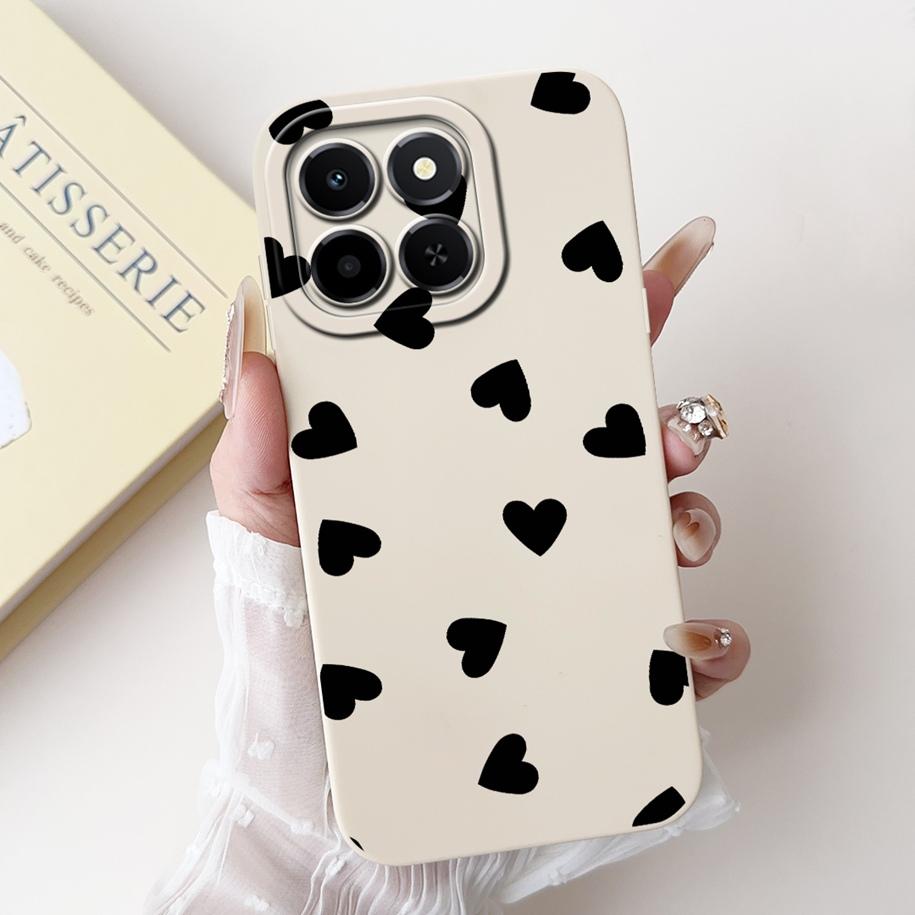 For Cover Honor X6c Phone Case Cute Cartoon Rabbit Love Heart Shockproof Funda For HonorX6c 4G NIC-LX1 NIC-LX2 NIC-LX3 X 6c Capa