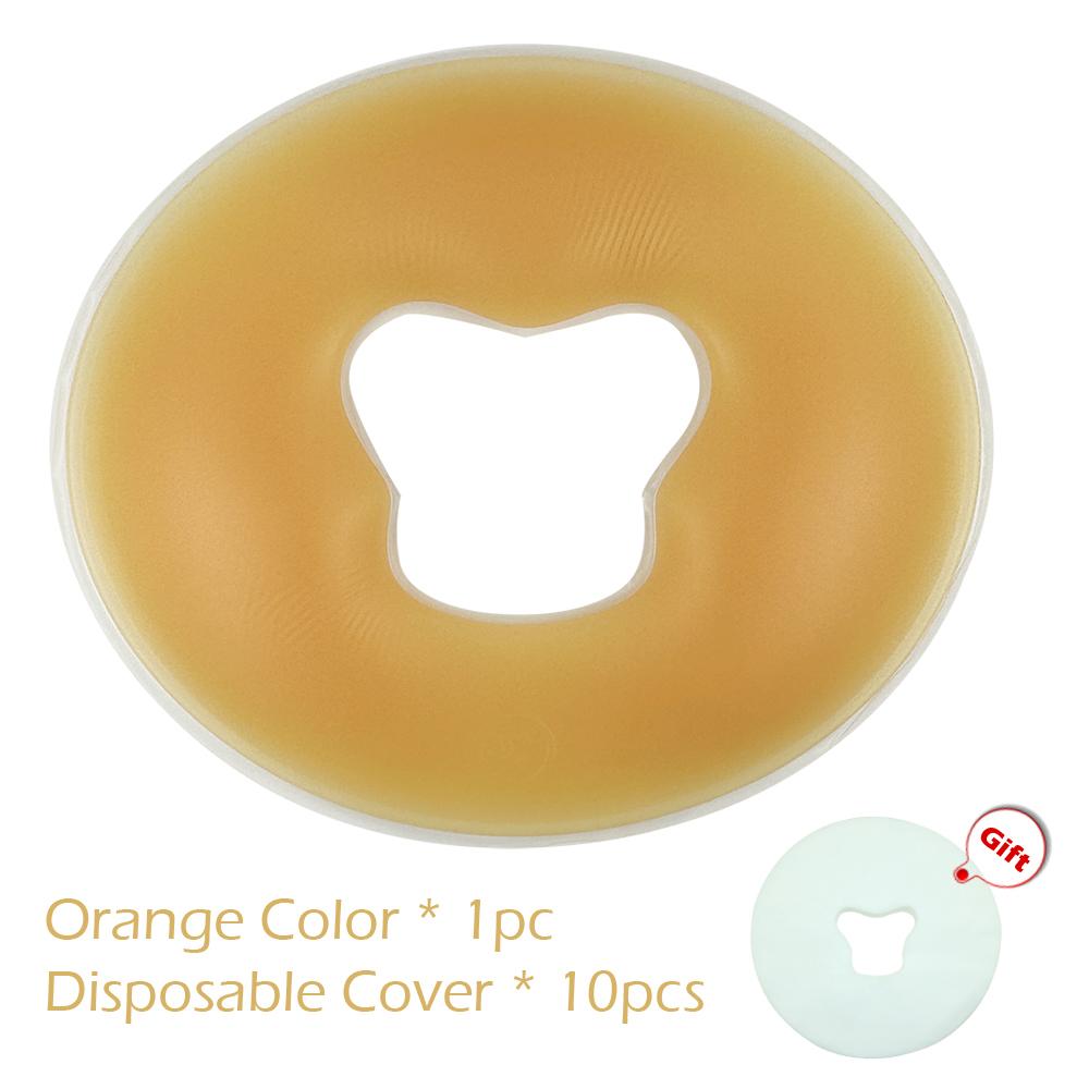Soft Lay Face Pillow SPA Body Massage Silicone Relax Cradle Cushion Bolsters Paddle Beauty Care Non-slip Comfortable Gel Pad