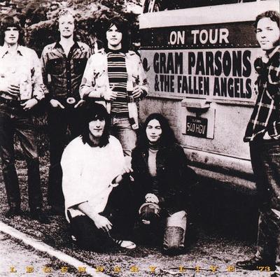 CD GRAM PARSONS & THE FALLEN ANGELS - Legendary Live '73 WG039040 Weeping Goat US Rock Used