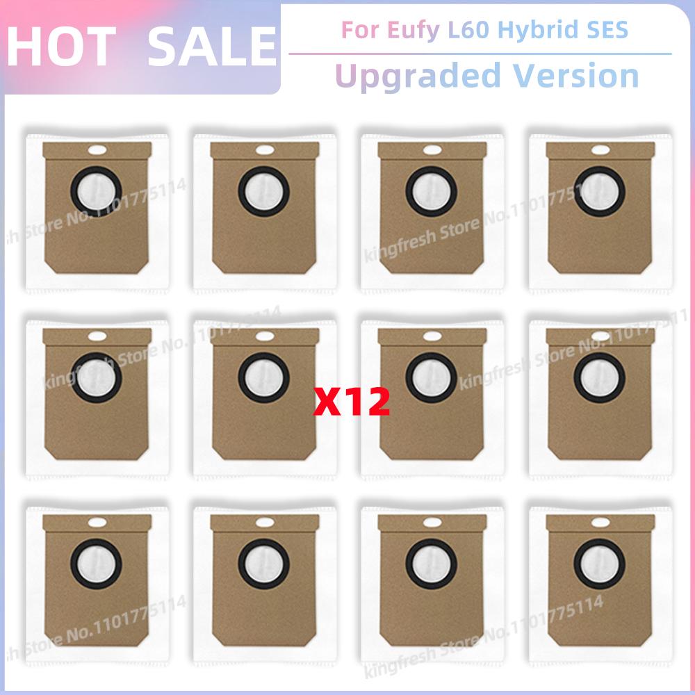 Fit For Eufy G50 Hybrid, L60 Hybrid / L60 Hybrid SES Vacuum Parts Roller Side Brush Hepa Filter Mop Cloth Dust Bag Accessories
