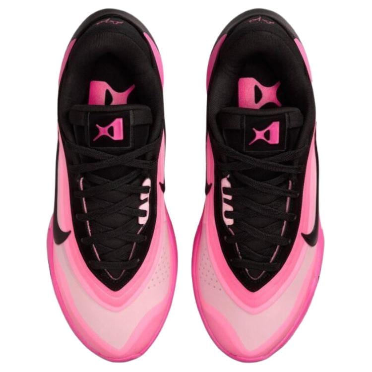Nike A'One Rutschfeste Abriebfeste Niedrige Basketballschuhe Damen Pink Schwarz FZ8606-001