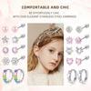 Surgical Stainless Steel Earrings for Girls Hypoallergenic Screw Back Stud Earrings for Women