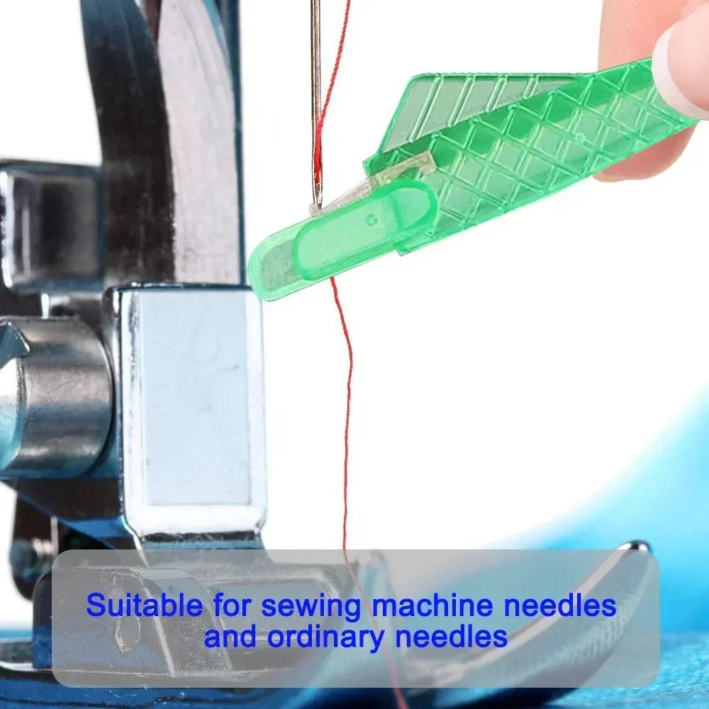 30/60 Pcs Knit and Crochet DIY Knitting & Crochet Punch Needle Hook Handicraft Supplies Sewing Automatic Threading Machine Arts