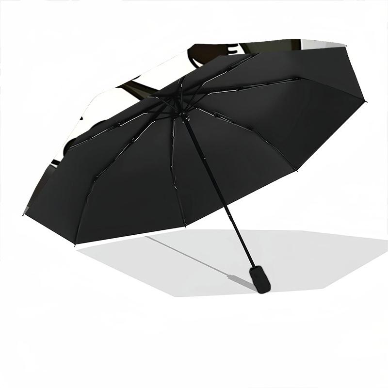 1pc Bat Heart Love: Automatic Opening/Closing Umbrella with Foldable Design, Iron Frame, Outdoor Use, Perfect Gift for Fans, Travelers, Daily Use, Sui