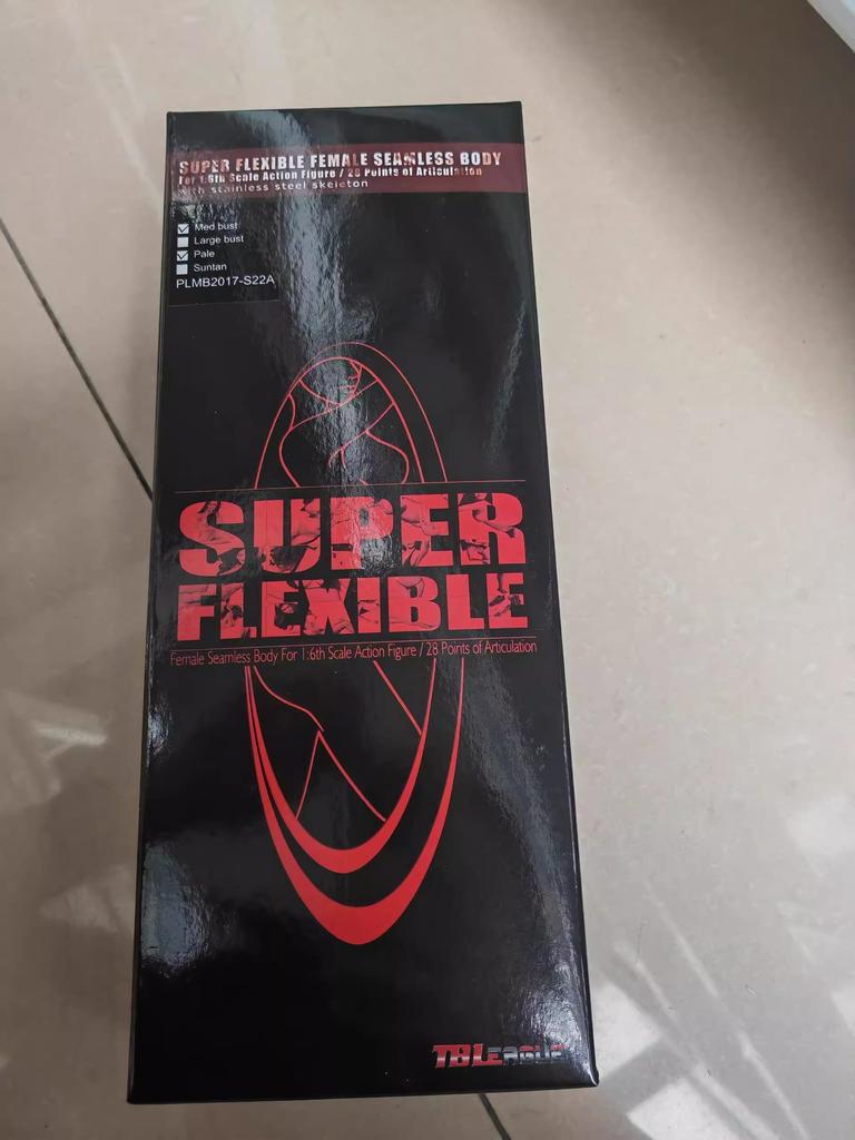 [TOYBARJAPAN] 16 Scale Action Figure Body, TBLeague PLMB2017-S22A, Bodybuilder Type, Ultra-Flexible Seamless Female Body, Pale Series, Bust Size M,