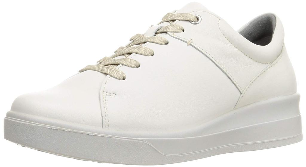 SPORTH SP9001 Women's Wide Walking Shoes, White, Size 23.5 Cm, 4E