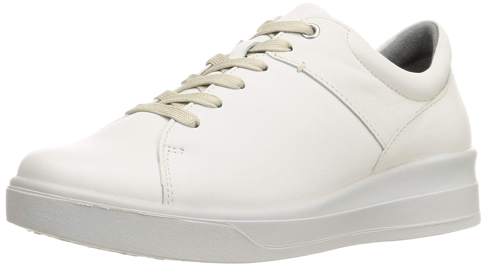 

SPORTH SP9001 Women s Wide Walking Shoes, White, Size 23.5 cm, 4E