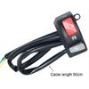 22mm 12V Motorcycle Handlebar Switch Push Button for Engine Start Stop Kill New