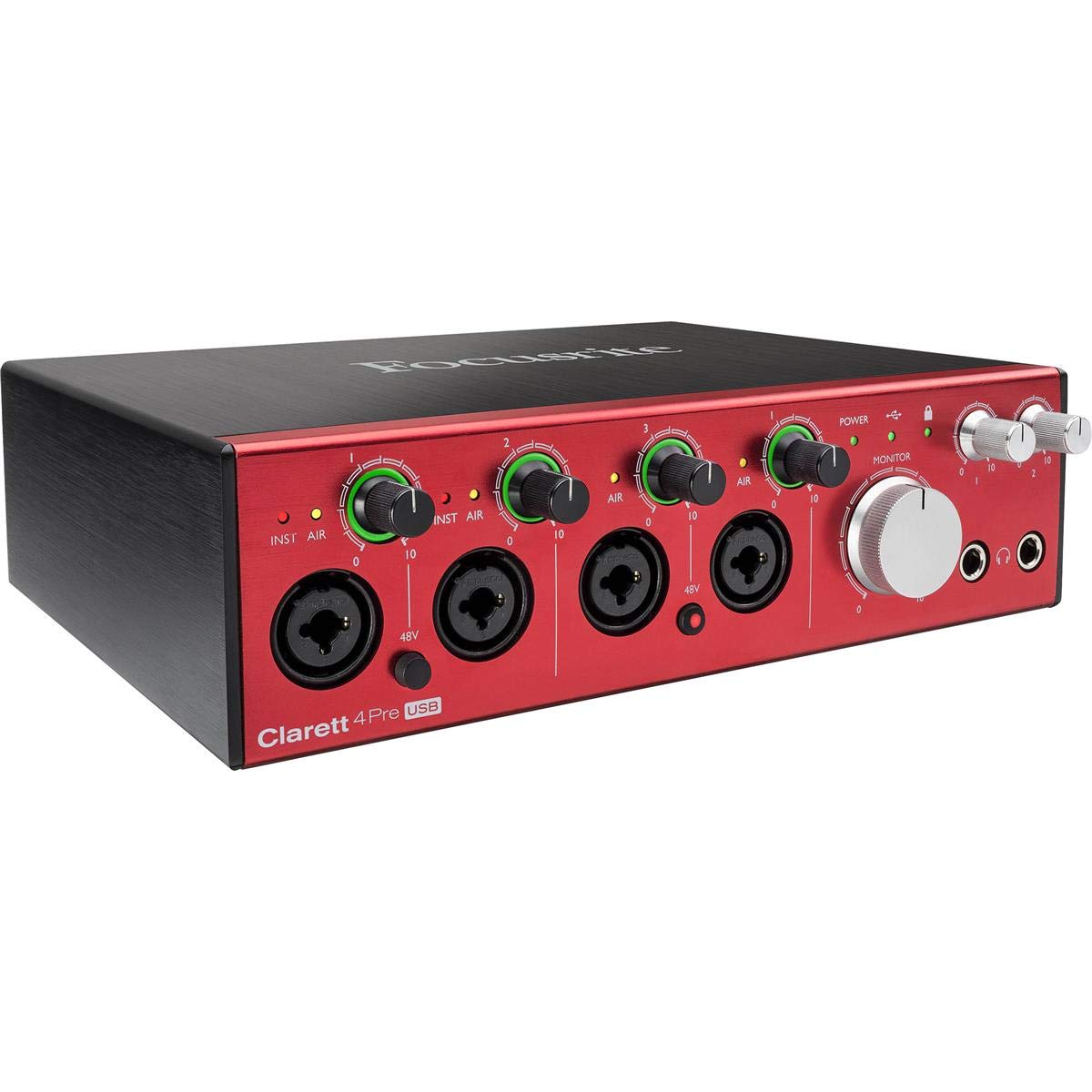 

Focusrite Focus Light Audio Interface 18 out CLARETT 4 Pre USB in/8 []
