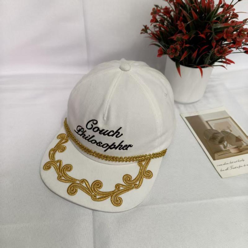 Korean Street Style Embroidered Baseball Cap With Adjustable Fit For Summer Casual Wear