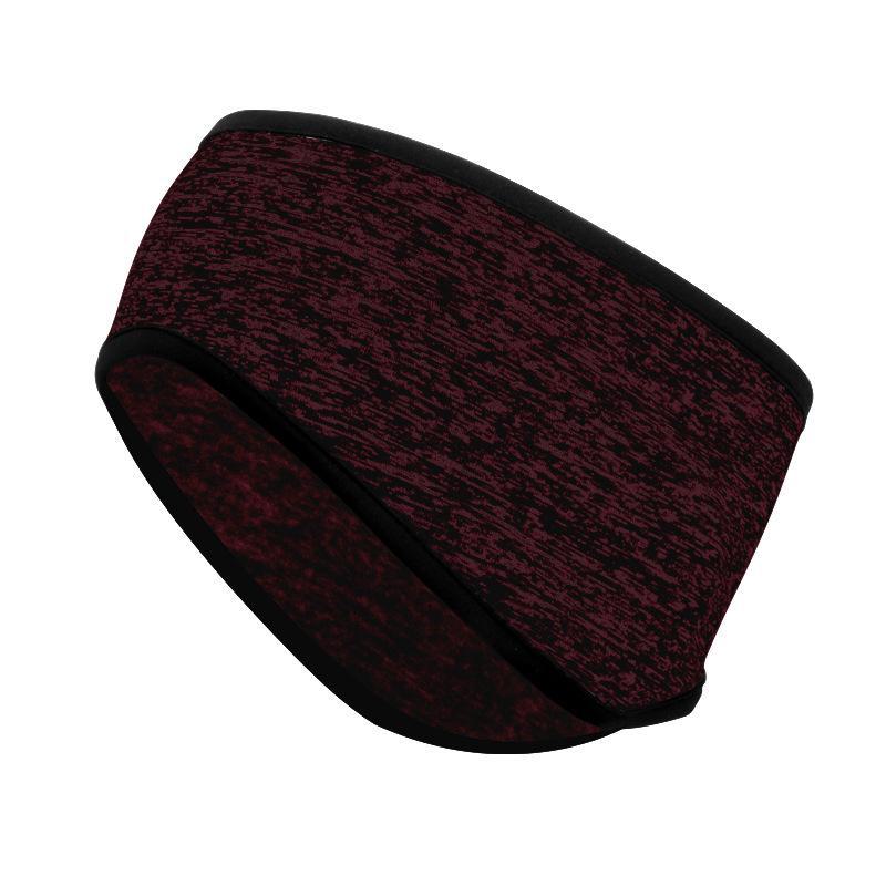 Verdicktes Fleece-Stirnband: Wintersport Ohrenwärmer zum Skifahren, Radfahren & Laufen