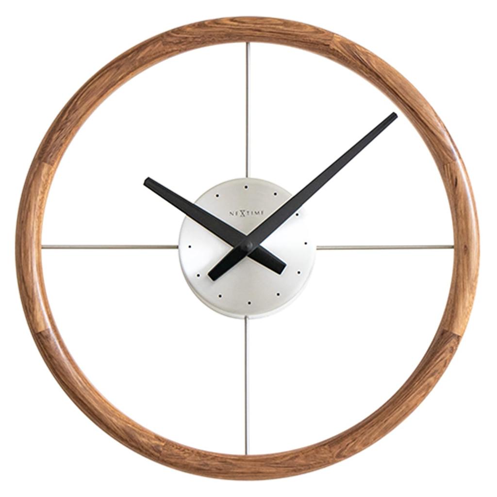 El Commune Hoop Aluminum Wall Clock NXT-J058