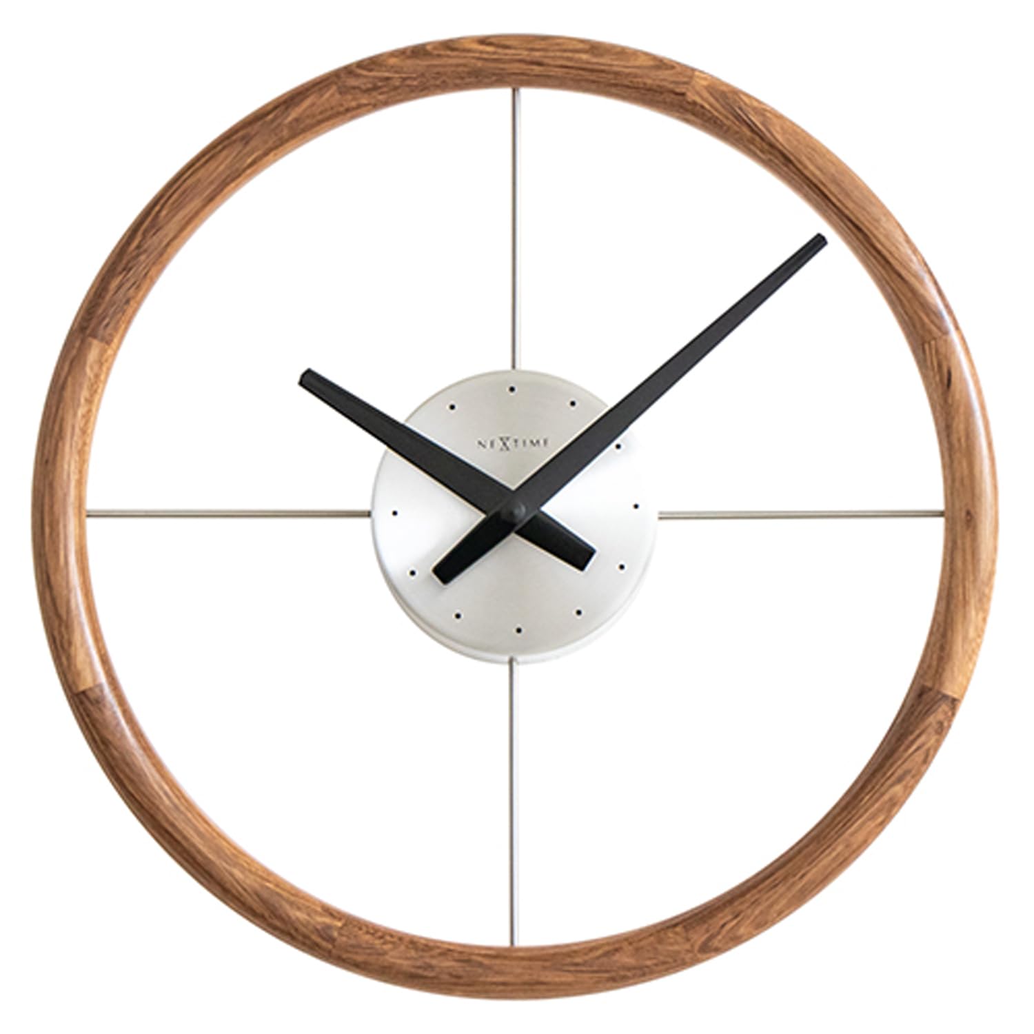

El Commune Hoop Aluminum Wall Clock NXT-J058