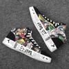 Men's Shoes New Fashion High Top Sneakers Men Casual Canvas Shoes Boys Zapatos De Hombre Tenis Masculino Lace Up Jm98