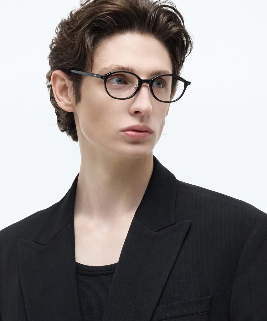Nonpig Yuki_Bk Eyeglass Frames