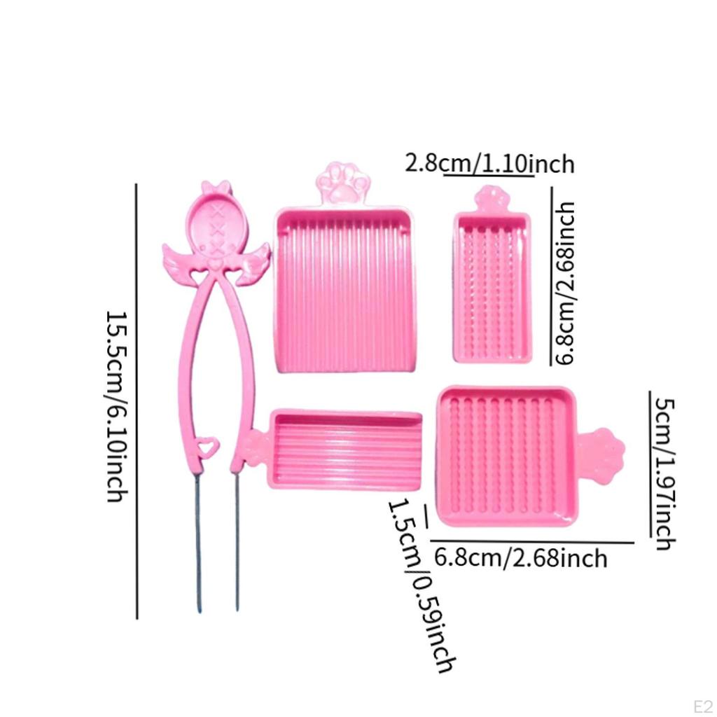 5 Pieces Bead Picking Tray Kit Time Saver Efficient Sorting Tools Beads Craft Tool for Jewelry