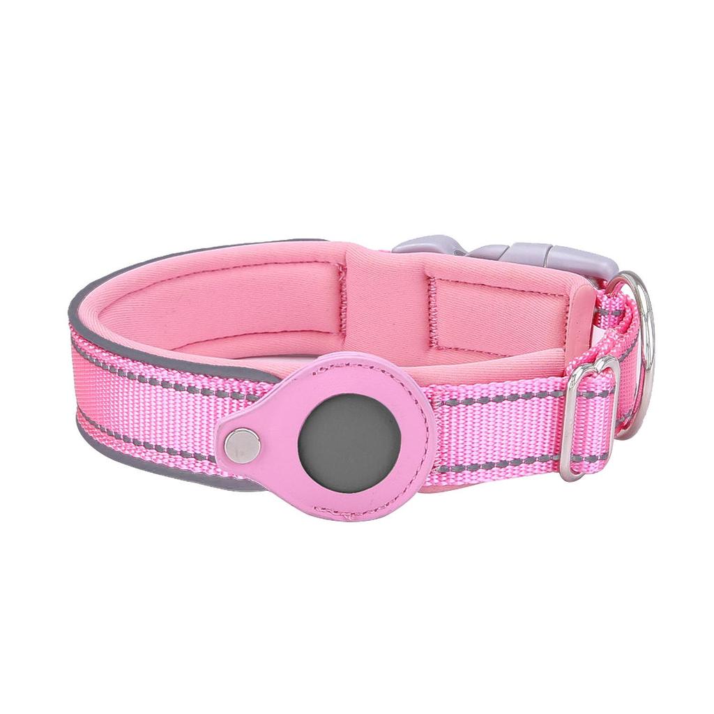 Airtag Pet Collar Cover: Anti-Lost Positioning Protective Dog Collar.