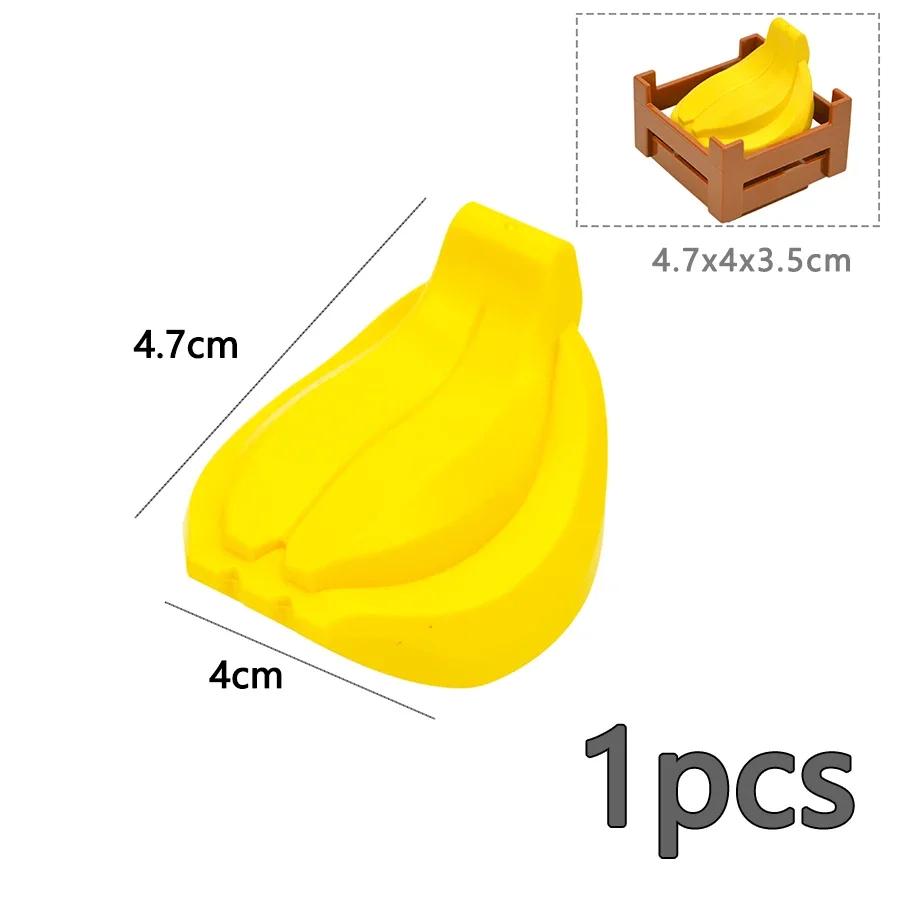 

Строительный блок большого размера, растение, фрукты, аксессуары, цветок, трава, пень, украшение, ферма, совместимые большие тарелки, кирпичные игрушки Duploes