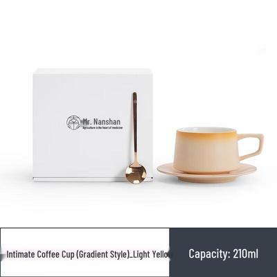 Herr Nanshan. Keramik Farbverlauf Frühstücks- & Kaffeebecher Set