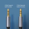AUX USB Type C To 3.5mm Audio Connection Adapter Cable for Car Speaker Earphones Dual Plug Audio Cable Android with Type C PortGood Product