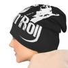 Rock And Roll Skull Bonnet Hat Herbst Winter Street Skullies Beanies Hut Horror Halloween Unisex Strickmütze Frühling Head Wrap Caps