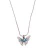 Artistics Butterfly Pendant Necklace With Polished Alloy Materials Great Gift for Birthdays and Parties