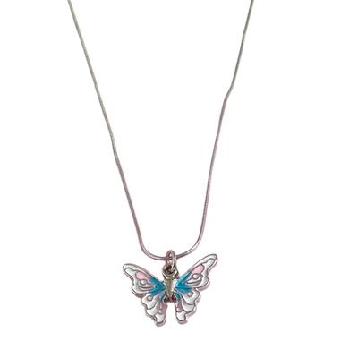 Collier Ambiance Papillon Vibrant Designs Uniques d'Animation Rétro pour un Usage Quotidien et des Occasions Spéciales
