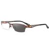 Metal Photochromic Men Women Half Frame Reading Glasses Single Focus Presbyopic Glasse Prescription Glasses Optical Glasses