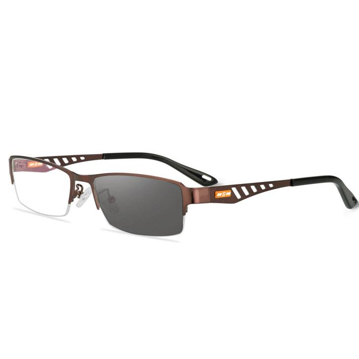 Metal Photochromic Men Women Half Frame Reading Glasses Single Focus Presbyopic Glasse Prescription Glasses Optical Glasses