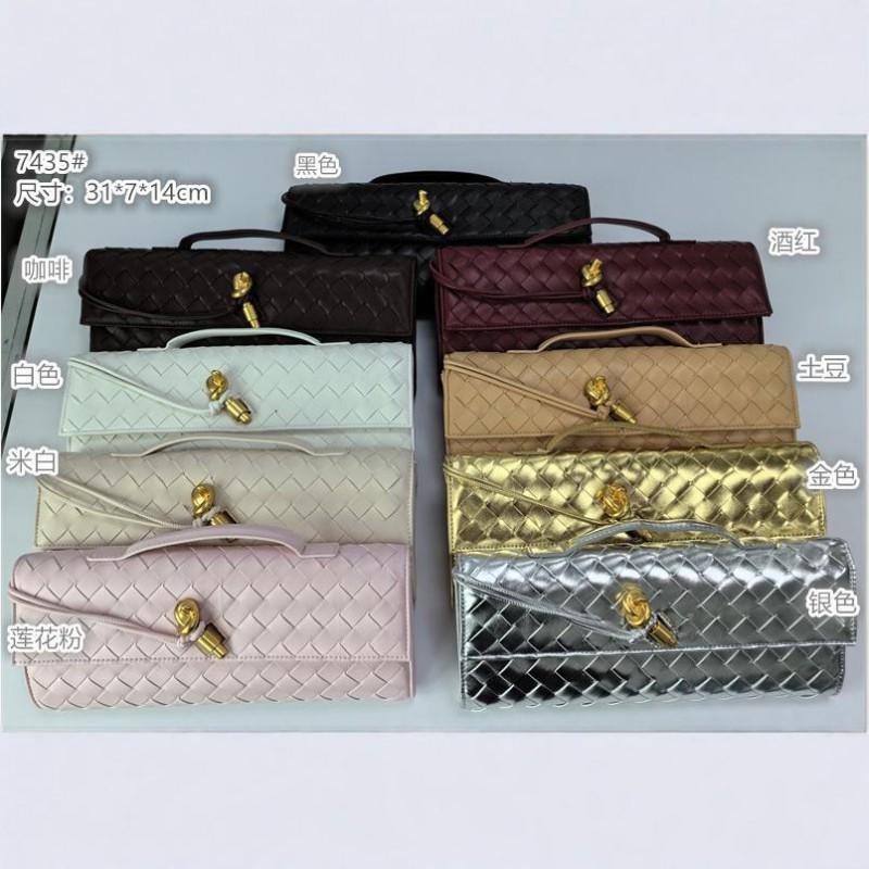2026 Handmade Woven Crossbody Bag Clutch Purse Versatile Fashion Daily Use