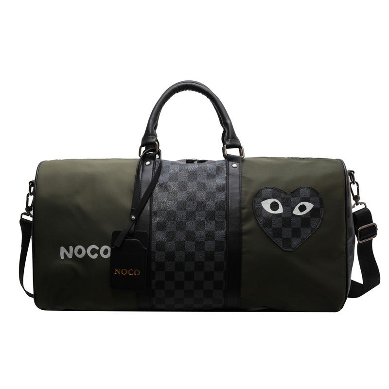 

Travel bag Large capacity business trip travel large bag Lightweight clothes small luggage portable yoga fitness bag зелений
