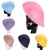 Fascinator Base Saucer DIY Teardrop Sinamay Hat Base Sinamay Saucer Upturned Brim Hat Base Sinamay Base Millinery Base