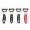 Grooming Comb Pet Hair Combing Hand-held Design Colorful Shedding Hair Remover for Pets