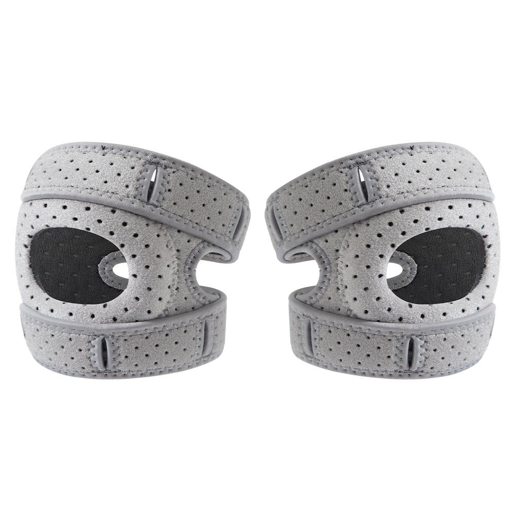 

2Pcs Patella Knee Support Adjustable Knee Compression Sleeve Knee Guard for Arthritis Pain and Support