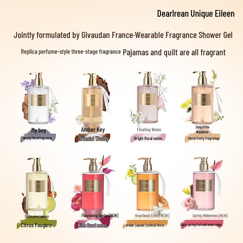 Unique Irene Spring Wilderness Fragrance Shower Gel