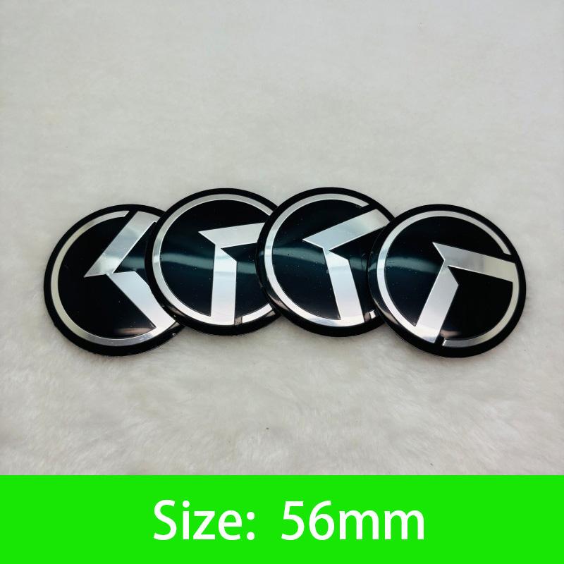 Tappo Centrale Mozzo Ruota Auto Emblema Adesivo Accessori Per Kia GT-Line Sportage Ceed Rio Picanto Sorento Soul Cerato Venga Forte K9