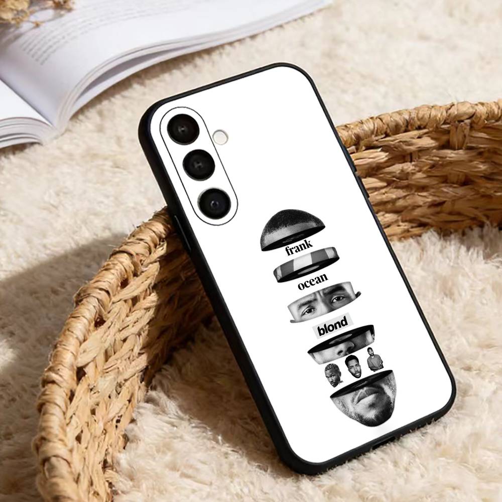 F-Frank Ocean B-Blonde Phone Case For Samsung Galaxy A20,21s,22,31,32,52,53,72,73,80,91 Soft Black Shell