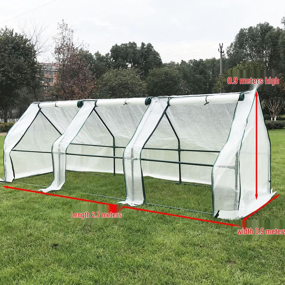 Compact Balcony Greenhouse: Protects Flowers, Succulents & Plants, Ideal for Courtyard, Provides Winter Frost Protection & Warmth