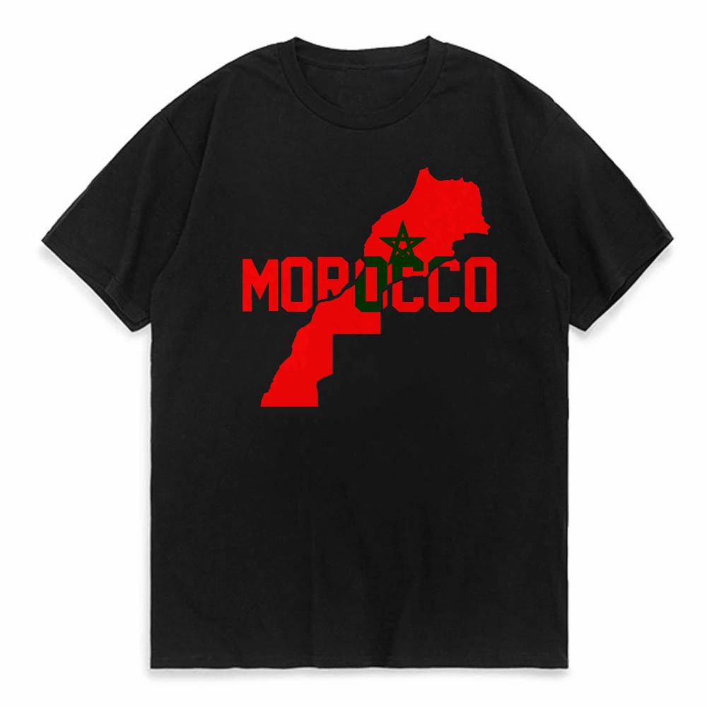 

Morocco Flag Graphic T Shirts Men Short Sleeve Moroccan Tshirt casual Printed Graphic T Shirt summer Clothes Streetwear t shirt 4XL