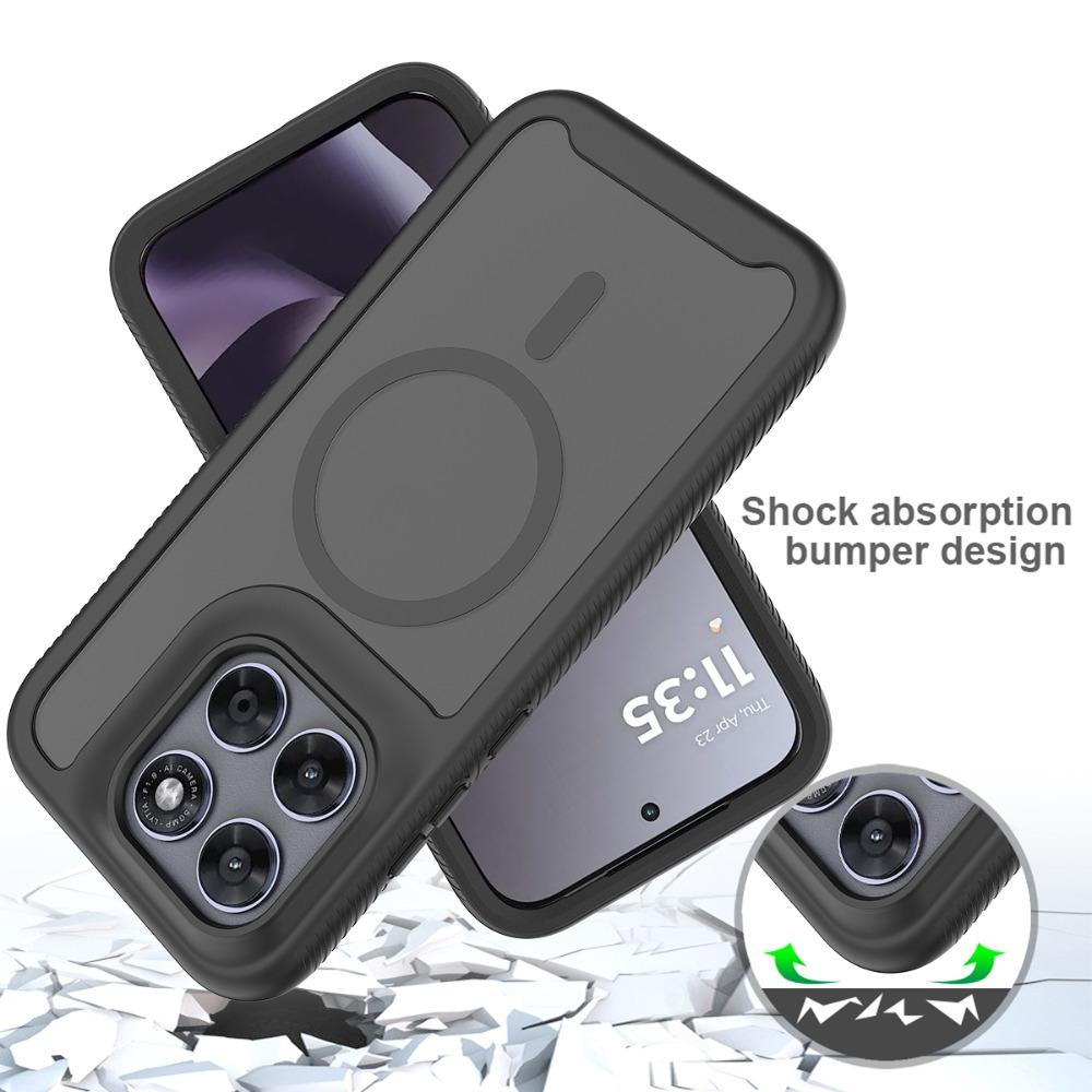 G87 G77 G67 G17 G06 G56 G86 Power 5G Ładowanie Bezprzewodowe Magnetyczne Tylna Klapka do Motorola Moto G86 Power G15 G35 G55 G 77 Zderzak Capa