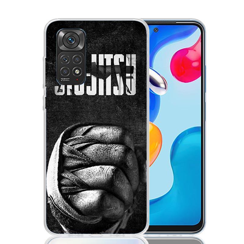 Judo jiu jitsu BJJ Brazilian Phone Case For Xiaomi Redmi Note 15 14 13 12S 12 Pro Plus 11S 11E 11 11T 10S 10 Art Soft Pattern Co