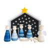 DIY Button Nativity Scene Kit Christmas Craft Set with Buttons Beads