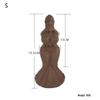Unregelmäßig geformter Silikondildo - Stiller manueller weiblicher Masturbator