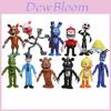 Set da 12 Pezzi di Five Nights At Freddys Chica Freddy Bambola Action Figure in PVC per Bambini