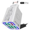 Mini 50W PD QC Fast Charger Cube for iPhone 15 Pro/Android Phones - Pocket-Sized, Overheat Protection, Global Version