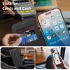 Magnetic Wallet Leather Phone Case For iPhone 17 Air 17Pro Max 15 Pro Max 16 Plus 13 12 11 Wireless Charging Flip Cover Magsafe Card Holder