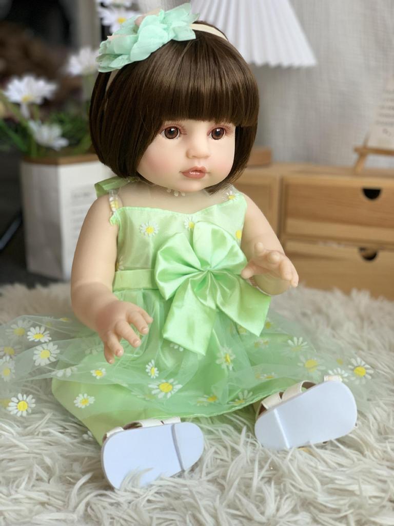 Reborn Vinyl Baby Doll - Realistic Soft Rubber Children's Toy Gift