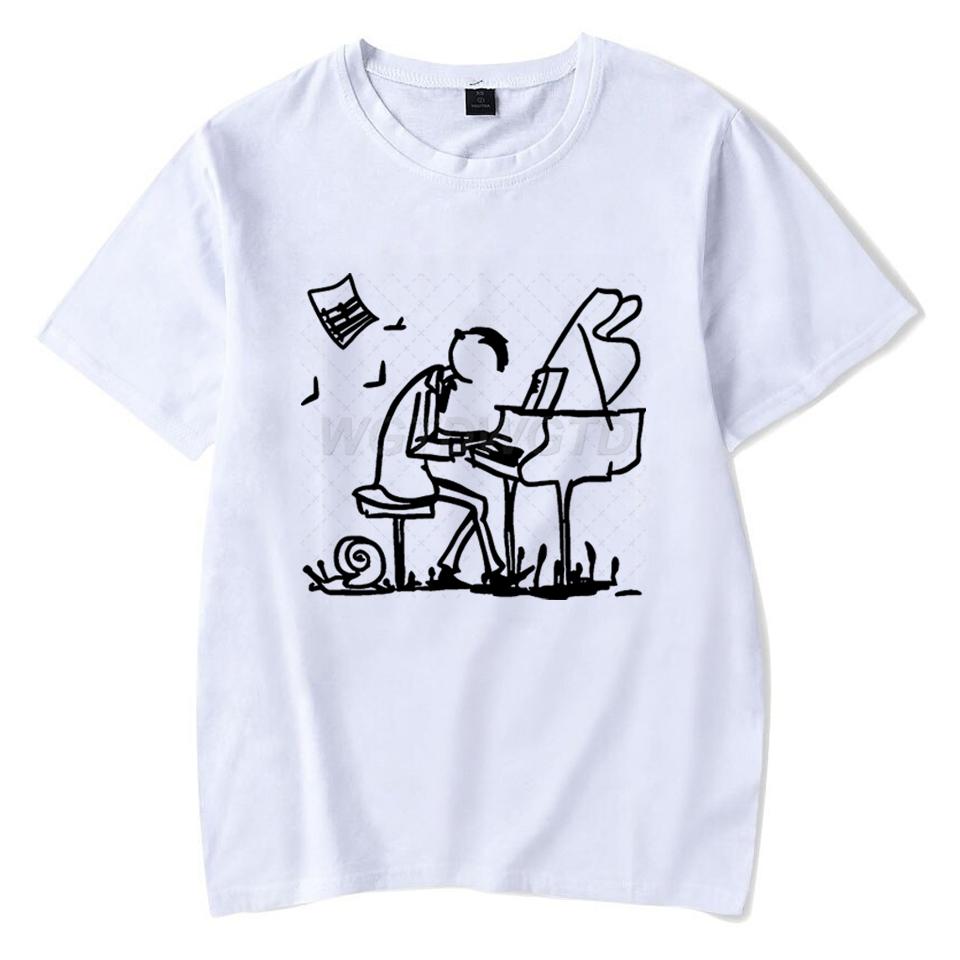 Mens Womens Tshirt Piano Player Graphic Fashion Casual Tops Baby Girls Boys Summer TShirt Piano Player Piano Player Funny Tee